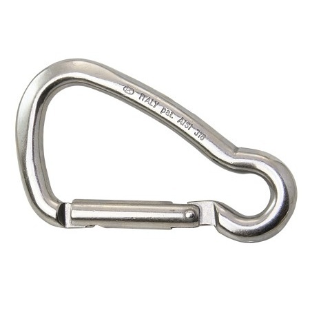 [KG-7150] KONG® crochets mousquetons asymétriques AISI316 50mm