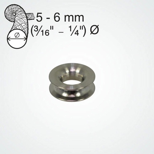 [CC-PT5110] Clamcleat TITAN High Load Kausche für 5-6mm Leinen