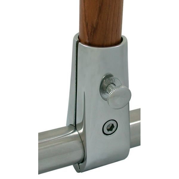 [GT-1181620] ForSail Support de hampe de pavillon inox pour hampe de 25mm pour balcon de 25mm