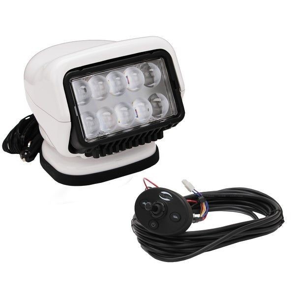 [GO-1240047] Golight Suchscheinwerfer 12V mit Joystick und Kabel L=20 Fuß weiß