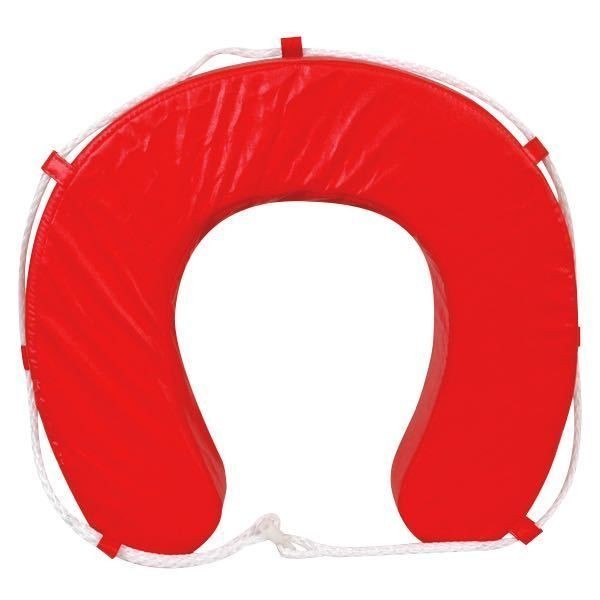 [GT-1160850] ForSail Aro salvavidas tipo herradura blanco