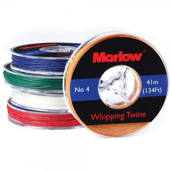 [MR-TAE002] Marlow fil à surlier No4 0,8mm rouge