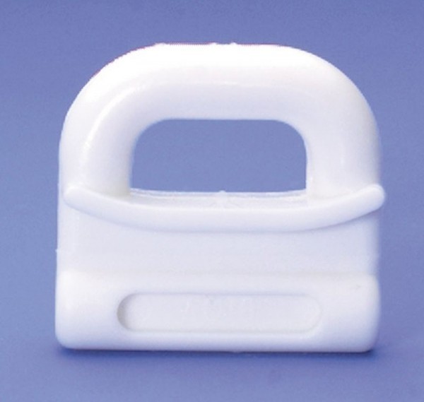 [BA-2030-20] Bainbridge Corredera de mástil ø7.5 / 3 x 27mm NYL Blanco