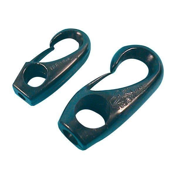 [GT-1397619] ForSail Mousqueton - 8mm, noir (4 pièces)