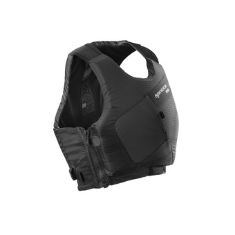 [SL-DW-BA/SBG] Spinlock Wing Side Zip PFD 50N - (XS, Black Graphite)