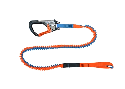[SL-DW-STR/2LE/C] Spinlock Longe de sécurité performance élastiquée 1 mousqueton & 1 boucle