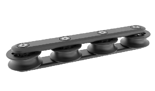 [UM-OR4M55L] UBI Maior Organizador 4 Roldanas 55mm, Baja Carga, MWL 1800Kg