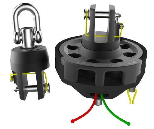 [UM-FR100RW] UBI Maior Avvolgitore ReWind, tamburo 100mm, 1,5t MWL