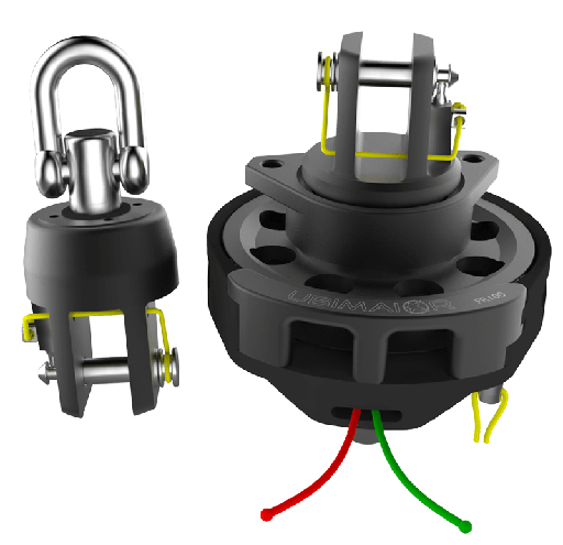 [UM-FR100RWm] UBI Maior Avvolgitore ReWind Free Tack, tamburo 100mm, 1,5t MWL