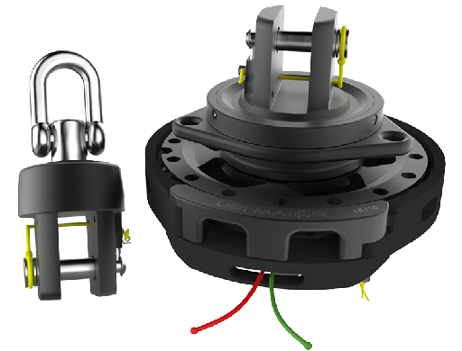 [UM-FR150RWm] UBI Maior Avvolgitore ReWind Free Tack-X Bearing, tamburo 150mm, 5t MWL
