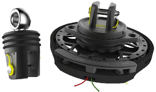[UM-FR250RWHm] UBI Maior Enrollador ReWind High Load Free Tack-X Bearing, tambor 250mm, 13t MWL