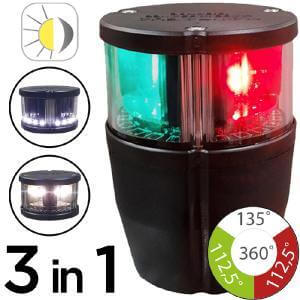 [MA-00117] Mantagua NAVIPRO 2NM Tricolore con Ancora + Stroboscopico + Night & Day