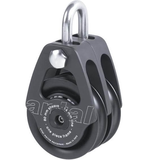 [AN-00803] Antal OPF Double Block Ø80 with Shackle