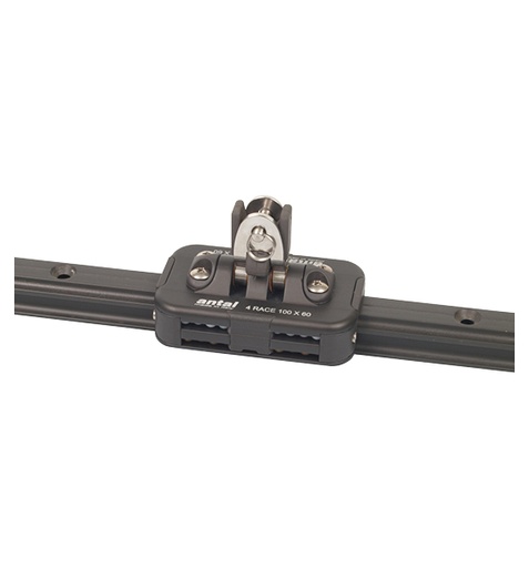 [AN-4100] Antal 4Race 100 Chariot de rail de chariot pour rail à butées à broche 26x20