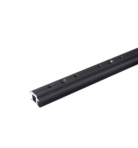 Antal BB Track 26x20, Screws 100, Black, L=1000