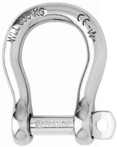 [WI-1241] Wichard Self-locking bow shackle - Dia 4 mm
