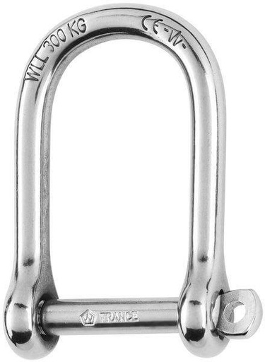 [WI-1262] Manille large auto-verrouillante Wichard - Ø 5 mm