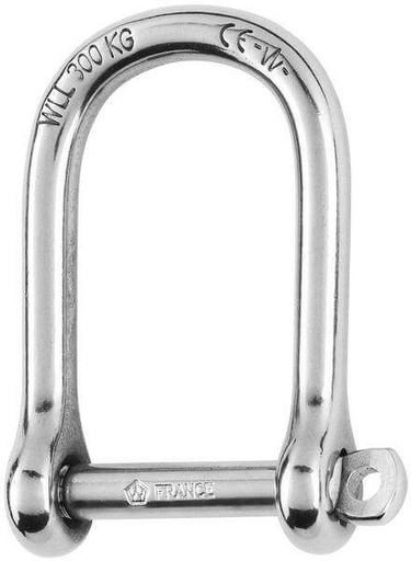[WI-1262] Wichard Self-locking large shackle - Dia 5 mm