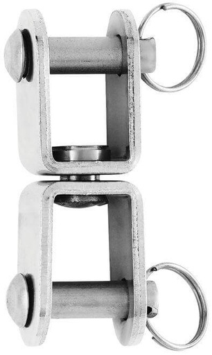 [WI-2462] Wichard Émerillon - Fourche / Fourche - Plaque bombée - Longueur : 60 mm