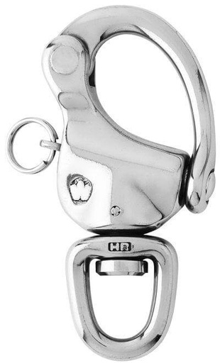 [WI-2473] Manille à largage rapide HR Wichard - Avec œil émerillon - Longueur: 70 mm