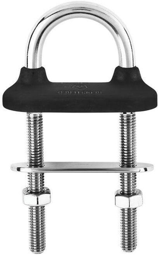 [WI-65441] Wichard Cavallotto stagno - Ø 8 mm - Lunghezza: 100 mm - Nero