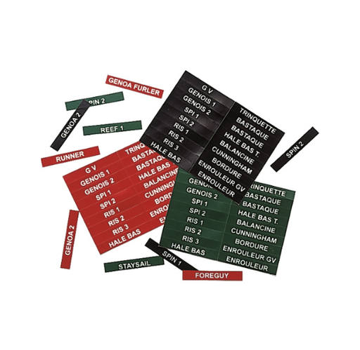 [AN-514I] Antal Fallstopper-Beschriftungsaufkleber (Italienisch)