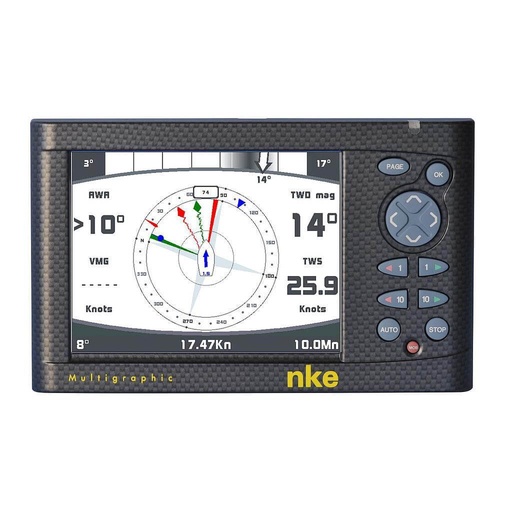 [N-PF000195] nke Multigraphic Display II - Carbone