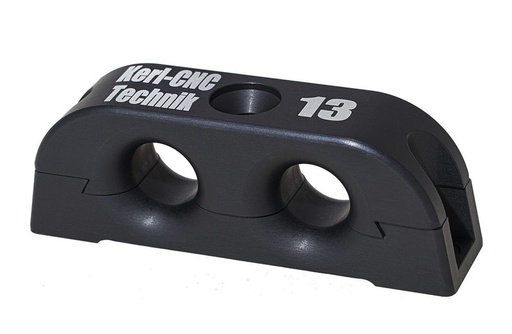 [KT-FO13-02] Kerl CNC Passacavo doppio 13mm - Aperto