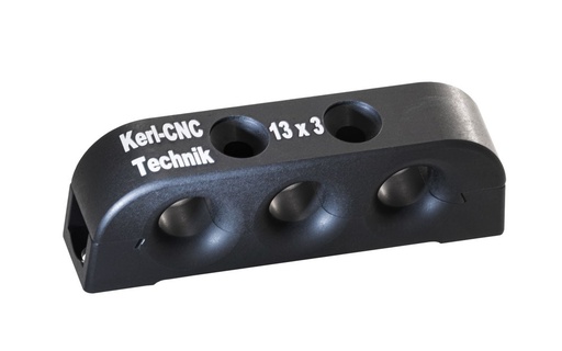[KT-FO13-03] Kerl CNC Passacavo triplo 13mm- Aperto