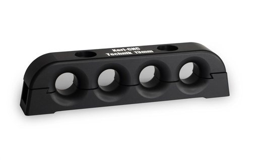 [KT-FO13-04] Kerl CNC Pasacabos cuádruple 13mm - Abierto