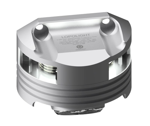 Lopolight 2NM Feu de tête de mât + projecteur de pont 6W, câble 15 m