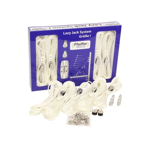 [PM-7688101] Pfeiffer Marine Lazy Jack System S2 - Jusqu’à 40ft