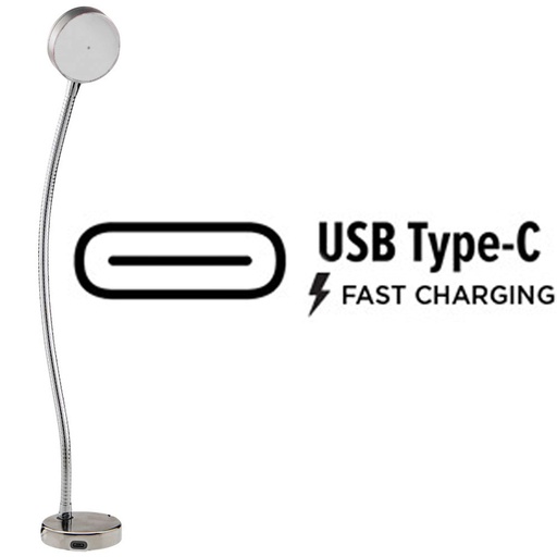 Mantagua GLENAN Kartentischlampe - Horizontaler Sockel, USB C