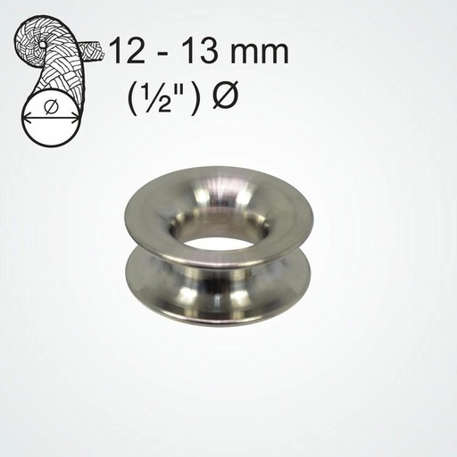 [CC-PT5120] Clamcleat TITAN Guardacabos de alta carga para cabos de 12-13mm