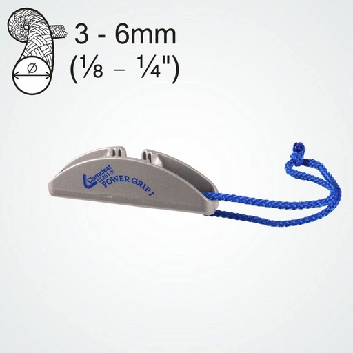 [CC-CL261] Clamcleat CL261 Power Grip 1 Strozzatore in alluminio per cime da 3-6mm