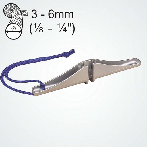 [CC-CL262] Clamcleat CL262 Power Grip 2 Mordaza de aluminio para cabos de 3–6mm