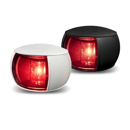 HELLA NaviLED Compact 2NM Port Navigation Light - Coloured Lens, 2.5m cable