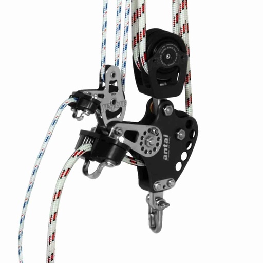 [AN-993.603] Antal Poulie d’écoute de grand-voile avec double taquet coinceur pour F6