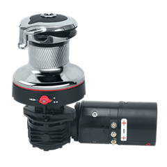 [H-46RWC12H] Harken 46 2-vitesses Électrique (Horizontal) 12V Winch Radial Rewind Chrome (Manuel 2 vitesses)
