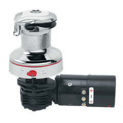 [H-46RWCW24H] Harken 46 Eléctrico 2 velocidades (Horizontal) 24V Winche Radial Rewind Blanco (Manual 2 velocidades)