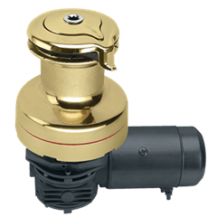 [H-70.3STEBBB24H] Harken 70 3 vitesses électrique (horizontal) 24V Winch Radial en bronze poli (manuel 3 vitesses)