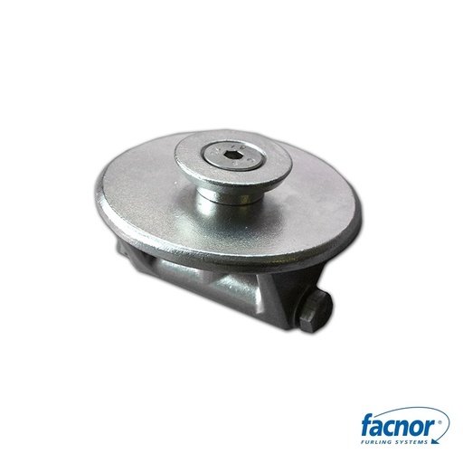 [F-BS-SA090] Facnor Bowsprit - Adaptador de herraje de amura (64-90mm)