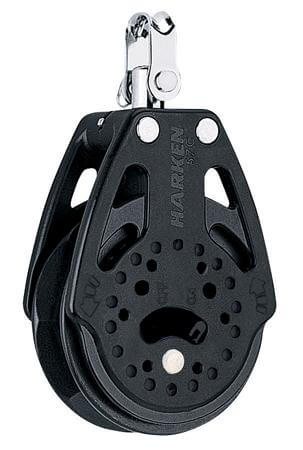 [H-2135] Harken 57mm Bozzello Carbo - cricchetto, girevole