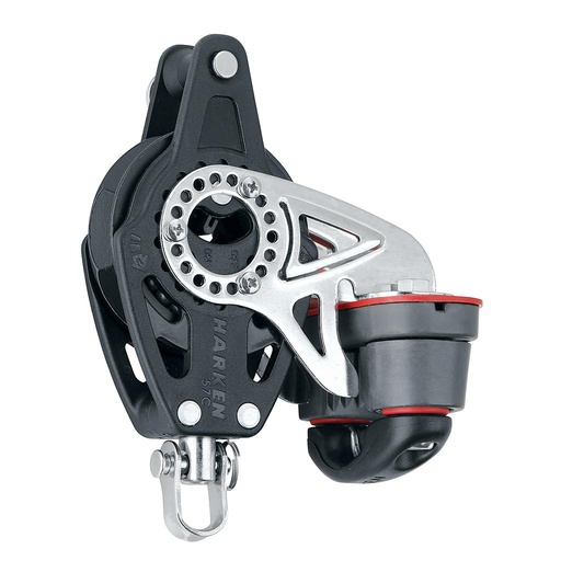 [H-2139] Harken 57mm Carbo Ratchet Block with Cam & Becket