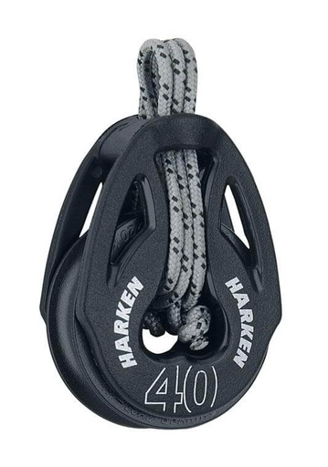 [H-2149] Harken 40mm Bozzello singolo Carbo T2