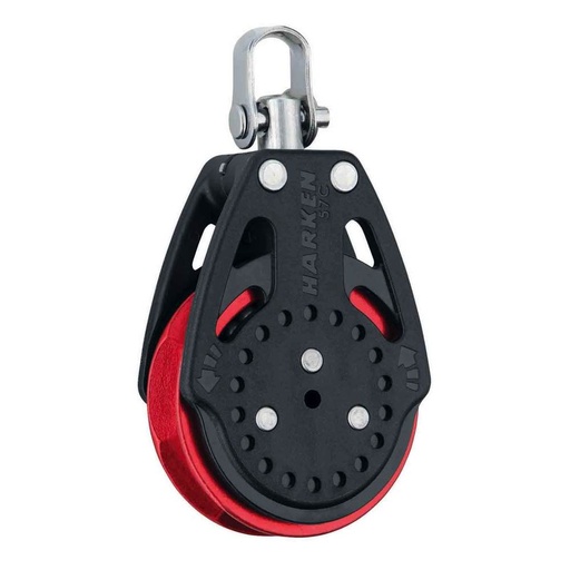 [H-2625.RED] Harken 57mm Bozzello Carbo Ratchamatic - ROSSO