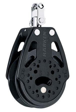 [H-2670] Harken 75mm Bozzello Carbo a cricchetto