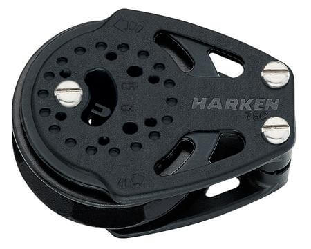 [H-2672] Harken 75mm Carbo Pasteca de carrillo con trinquete