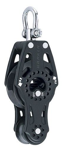 [H-2673] Harken 57mm Carbo Fiddle Ratchet Block