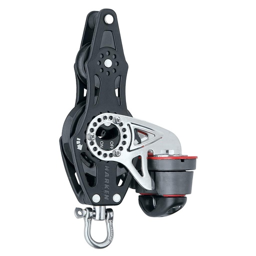[H-2676] Harken 57mm Carbo Fiddle Ratchet with Becket and 150 Cam